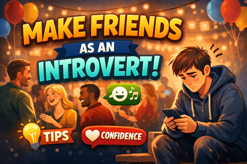 Make Friends as an Introvert
