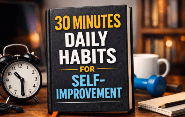 30 minutes for 30 days. Daily Habits for Self-improvement