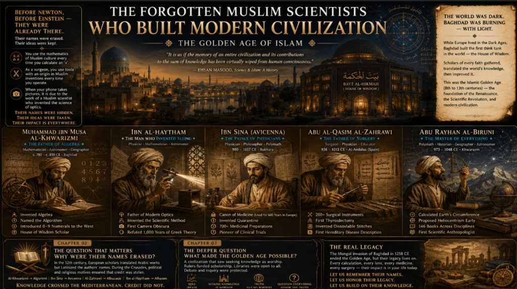 Islamic Golden Age - Ancient Muslim Scientists